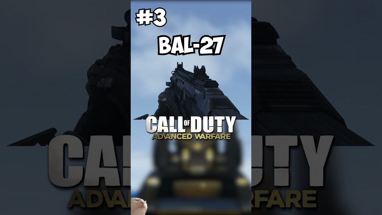 TOP 5 IRON SIGHTS IN COD HISTORY! (Part 2) | Call of Duty Shorts