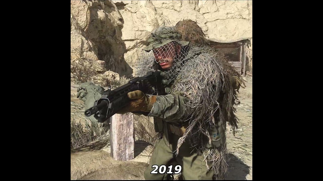 Call of Duty in 2024 vs 2019 Comparison  #callofduty